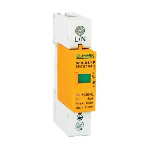 EL-Αντικεραυνικό Spd-C10-1p-10kA Ρελέ Διαρροής Onetrade